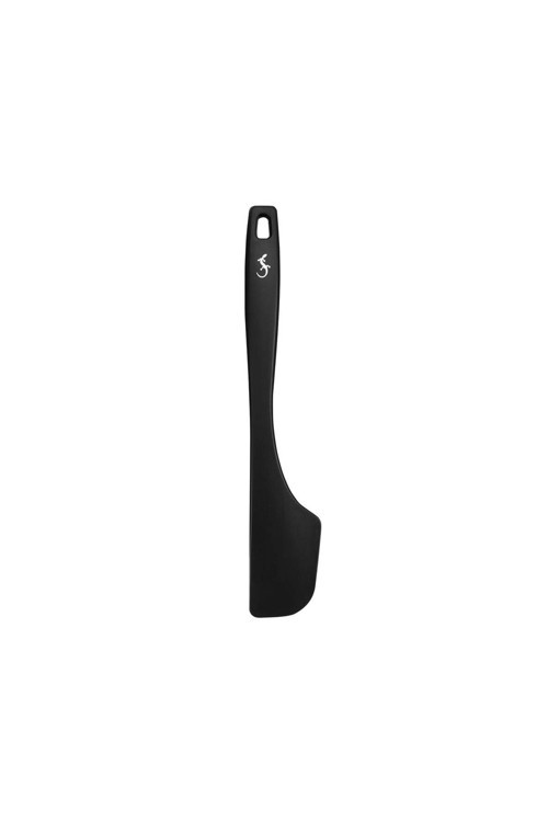 - Platin Silikon Hamur Kazıyıcı 28 cm Siyah - Yanmaz, Yapışmaz, Bükülmez, Çizmez, Tat ve Koku