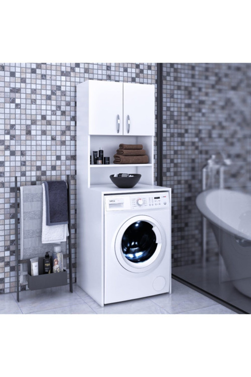 Deep Banyo Dolabı Çamaşır Makinesi Dolabı