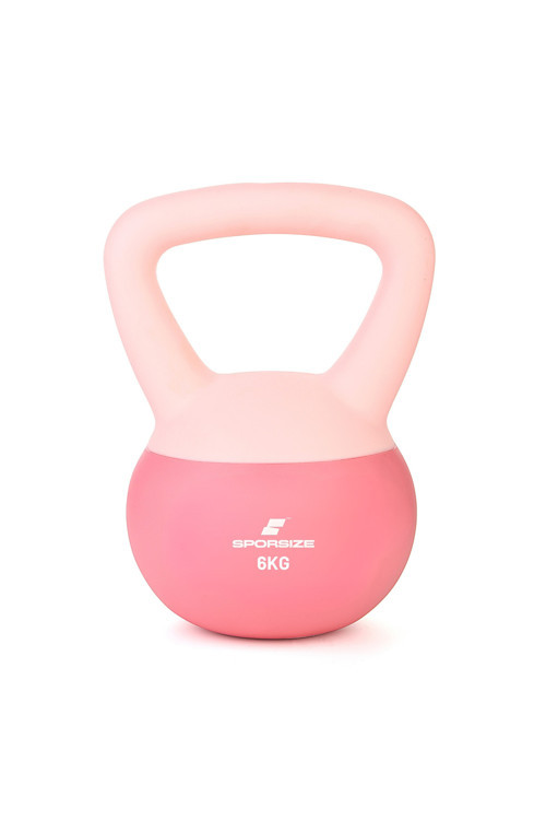 Soft Kettlebell 6kg – Evde Spor Aleti – Crossfit & Fitness Ağırlık – Kaymaz Kaplama