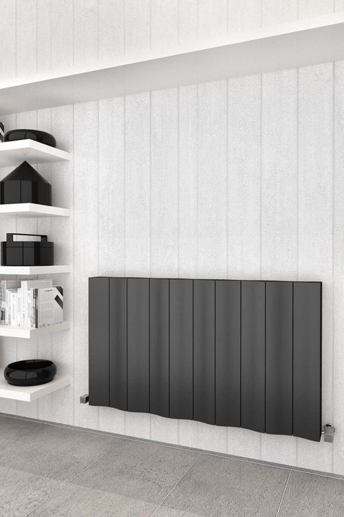Faro Dekoratif Radyatör Tek Panel Antrasit Siyah 600 X 409 Cm
