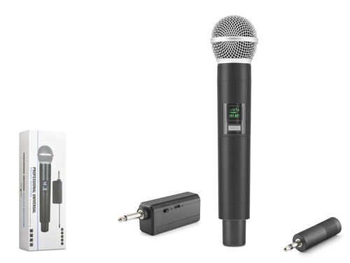 Uhf Kablosuz Mikrofon 6.35 Mm Siyah HDX2801