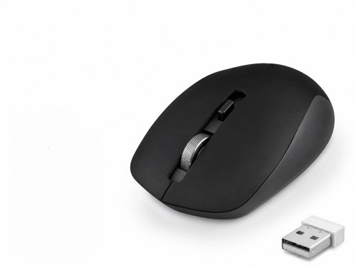 Plus Sessiz Kablosuz Mouse 2.4 Ghz 1600 Dpı Siyah S1000