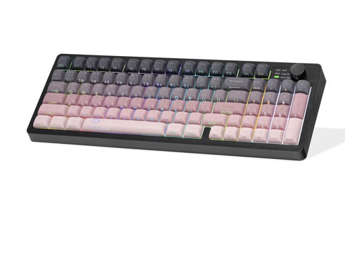 Tri Mode Klavye Rgb Sessiz 95 Tuş Pembe G518YP