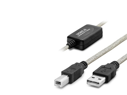 Usb Printer Kablosu 10 M - Silver Siyah HDX7559