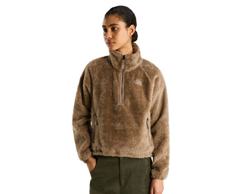 W OSITO EVOLVE 1/2 ZIP JACKET Kadın Outdoor Çeyrek Fermuarlı Polar Üst NF0A8H1G2H91 Kırmızı