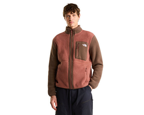 M YUMIORI FULL ZIP Erkek Outdoor Polar Ceket NF0A883RTF01 Kahverengi