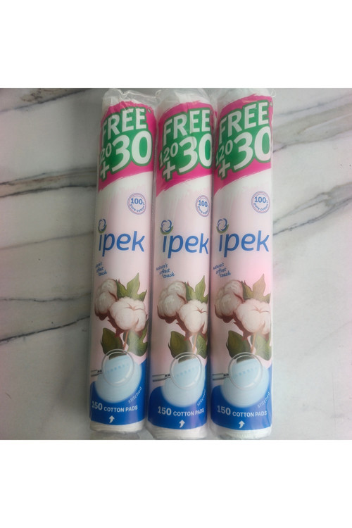 makyaj temizleme pamuğu disk (120+30) *3