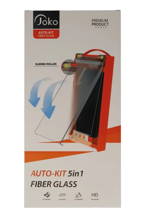 Joko Redmi Note 14 Pro 4G Uyumlu AutoKit 5in1 Fiber Hayalet Cam Ekran Koruyucu