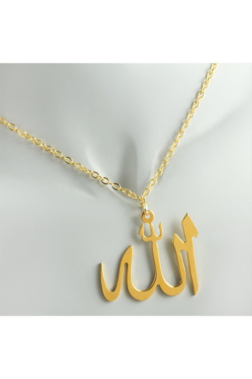 Allah Yazılı Uçlu Kolye İthalat