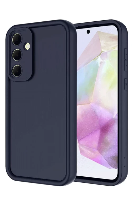 Samsung Galaxy A56 Uyumlu Kılıf Viera Silikon - Lacivert
