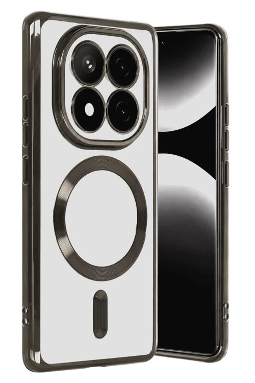 Redmi Note 15 Pro 5G Uyumlu Kross Magneticsafe Kapak - Siyah