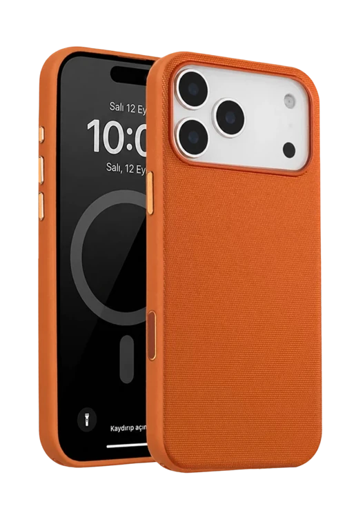 Joko iPhone 17 Pro Uyumlu Vero Magsafe Kapak - Turuncu