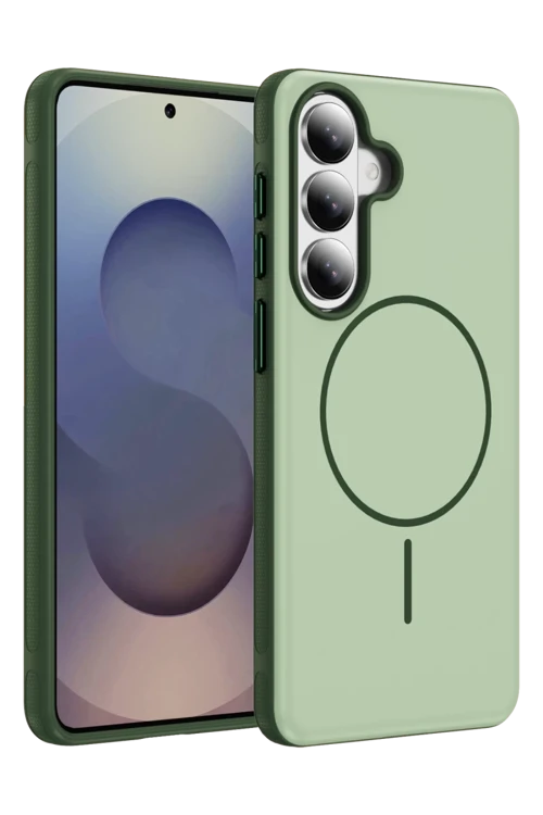 Joko Samsung Galaxy A17 5G Uyumlu Neksa Magsafe Kapak - Yeşil