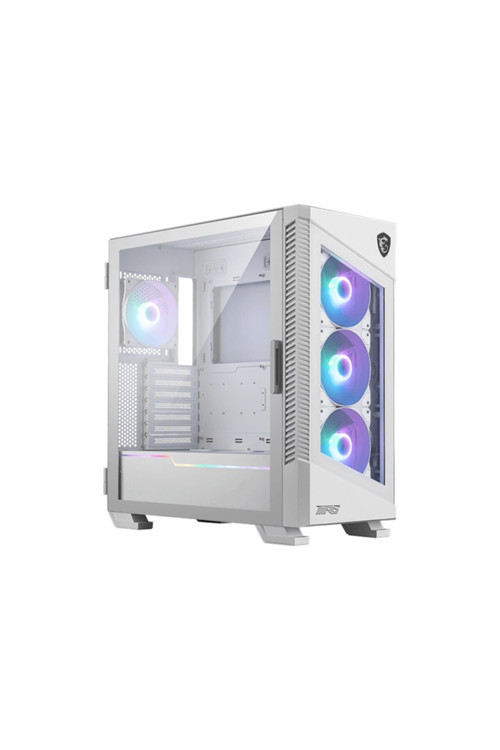 MSI MPG VELOX 100R WHITE TEMPERLİ CAM ARGB PSU YOK 3X120MM 1X120MM FAN GAMING BİLGİSAYAR KASASI