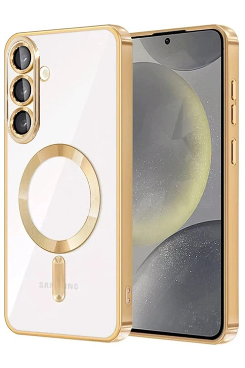 Samsung Galaxy A57 5G Kross Magneticsafe Kapak - Gold