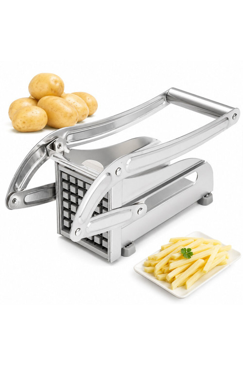 PATATO-CHIPPER MANUEL PATATES - SEBZE DİLİMLEME MAKİNESİ KOMPLE METAL ÜSTTEN KOLLU (3973) İTHALAT