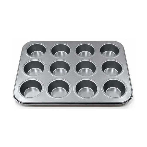 12'li Metal Muffin Kek Kalıbı