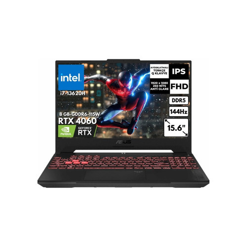 I7-13620H 24 GB 2 Tbssd RTX4060 15.6" Fhd Windows 11 Pro FX507VV-LP241WAT83