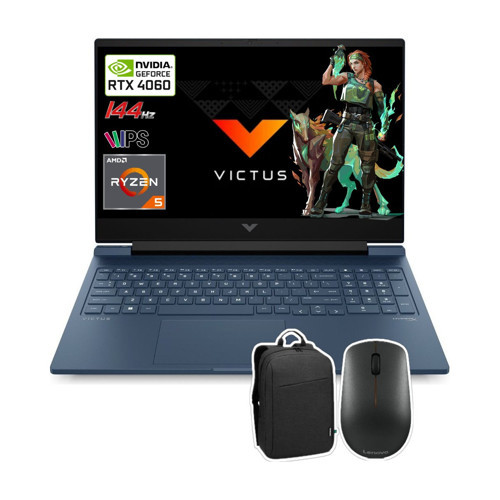Victus Gaming 15 Amd Ryzen 5 8645HS 16GB 512GB SSD RTX4060 Freedos 15.6" Fhd Çanta + Kablosuz Mouse