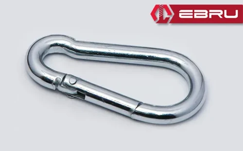 Ebru Yaylı Karabina, Çengel, Kanca 10mm - 2 Adet