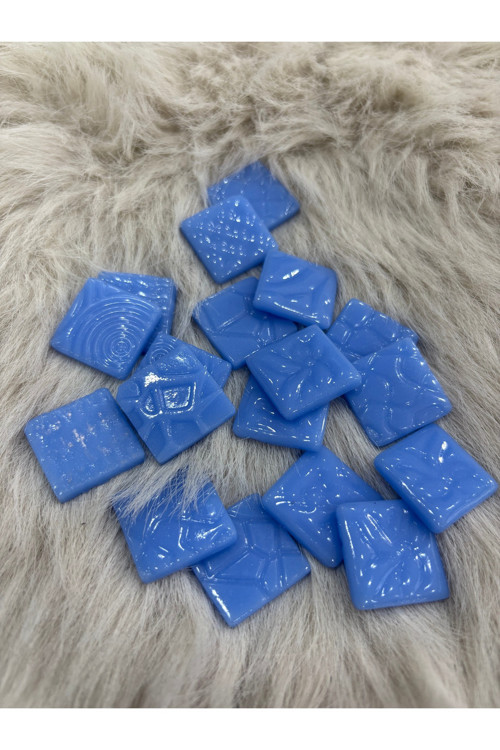 Sanatsal Dokulu Mozaik DC-04 25x25mm Ege Mavi (500gr)