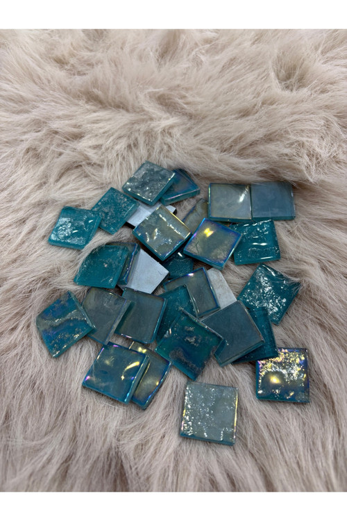 Sanatsal Kristal Mozaik KS-20 23x23mm Arte Turkuaz (250gr)