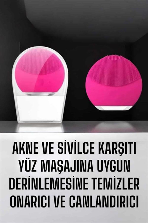 Yüz Temizleme Aleti Genç Görünüm Sağlayan, Kan Dolaşımını Hızlandıran, Kablosuz ve Taşınabilir Yeni
