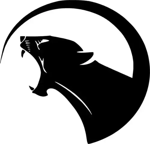 Puma Yuvarlak Sticker (Oto-Motor-Laptop-Duvar-Dekor) 10 x 10 cm