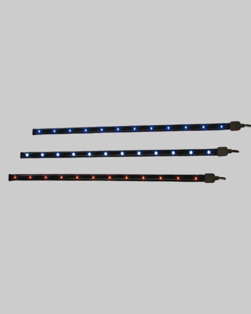 Dekoratif RGB LED Işık Çubuğu Seti 10 Adet Çubuk Kayan Yıldız Efektli