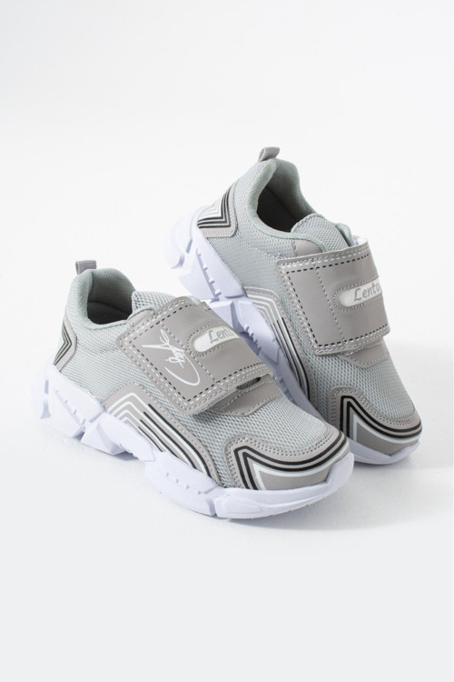 Çocuk Ortopedik Cırtlı Hafif Unisex Sneaker Spor Ayakkabı