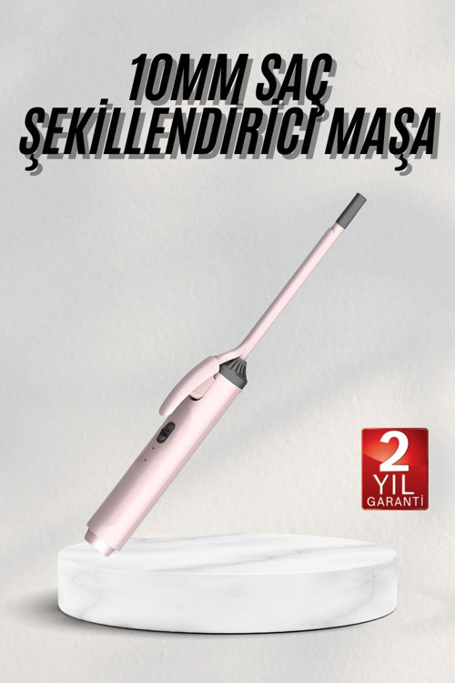 Saç Şekillendirici 10 MM Saç Maşası Seramik Kaplama