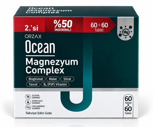 Ocean Magnezyum Complex 2.Si %50 İndirimli