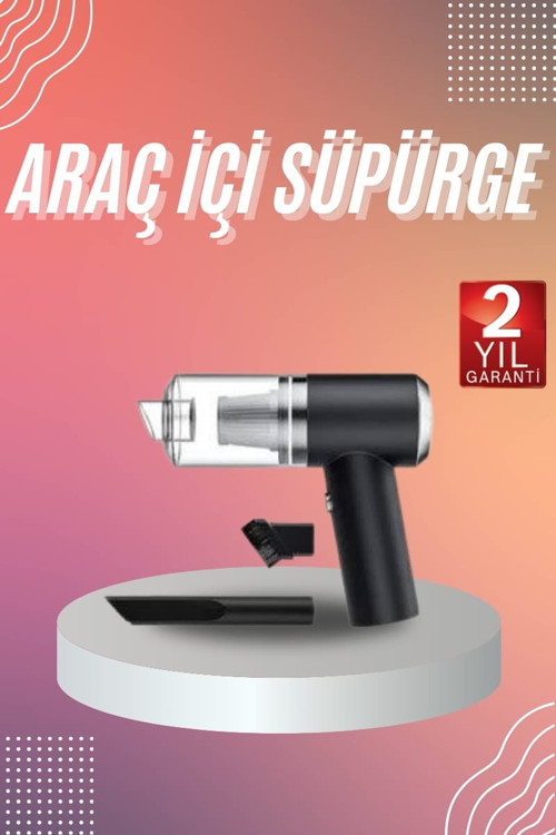Şarjlı Çok Fonksiyonlu El Süpürgesi Mini Vakumlu Araç Süpürgesi CZZZHS22SÜPÜRGEEEEE1