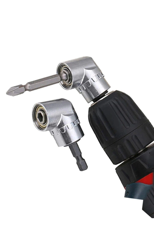 zeyta12 Köşe Vidalama Delme Aparatı 1/4 Hex Matkap Ve Kör Nokta Kısa Kuyruklu Bits zeytan45