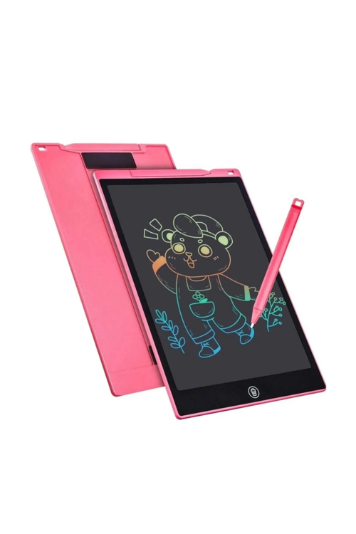 zeyta12 12 Inc Renkli Lcd Grafik Dijital Kalemli Çizim Tableti Yazı Tahta Not Yazma Eğitim Tablet