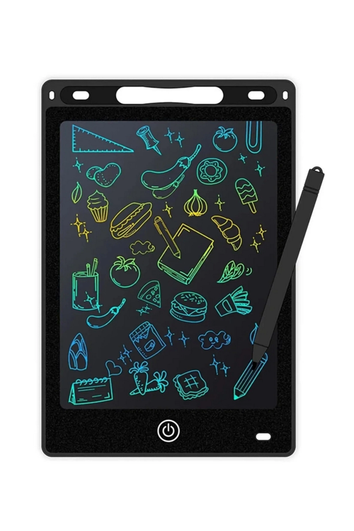 zeyta12 12 Inc Renkli Lcd Grafik Dijital Kalemli Çizim Tableti Yazı Tahta Not Yazma Eğitim Tablet