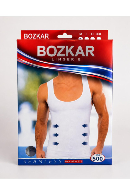 Erkek Korse Atlet Toparlayıcı Slim Fit Atlet