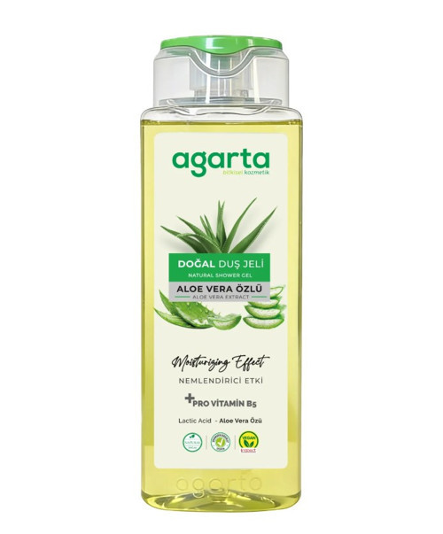 Doğal Duş Jeli 400 ml Aloe Vera