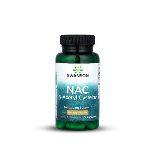 Vitamins, NAC, 600 mg, 100 Vegan Capsules