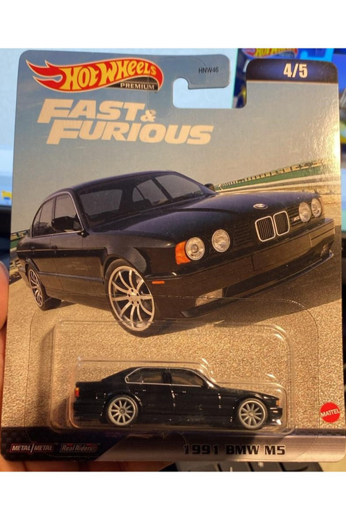 FAST FURIOUS 1991 BMW M5 1:64 Ölçek Hotwheels Premium