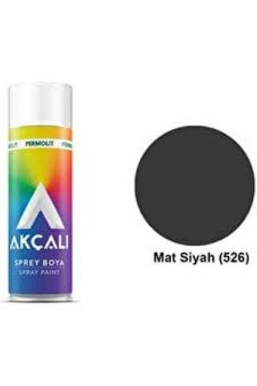 526 MAT SİYAH SPREY BOYA 400ml