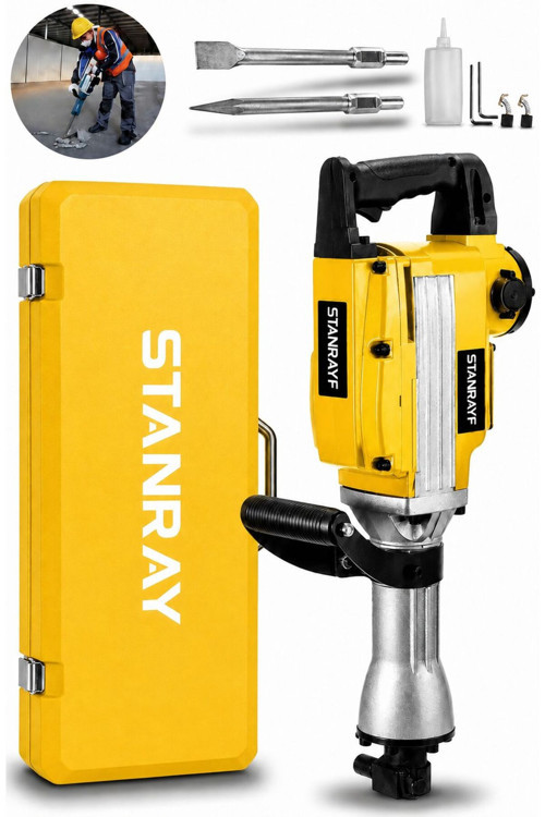 Alman 17 Kg Büyük Boy Tam Profesyonel Ağır Sanayi Kullanımına Uygun Bakır Sargı Çelik Şanzıman Kırıcı Hilti