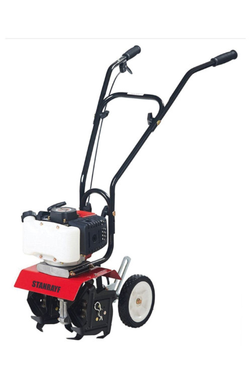 Alman Benzinli Mini Çapalama Makinesi 9.9 Hp 75 Cc Magnezyum Karter Çift Egzozlu Çapalama