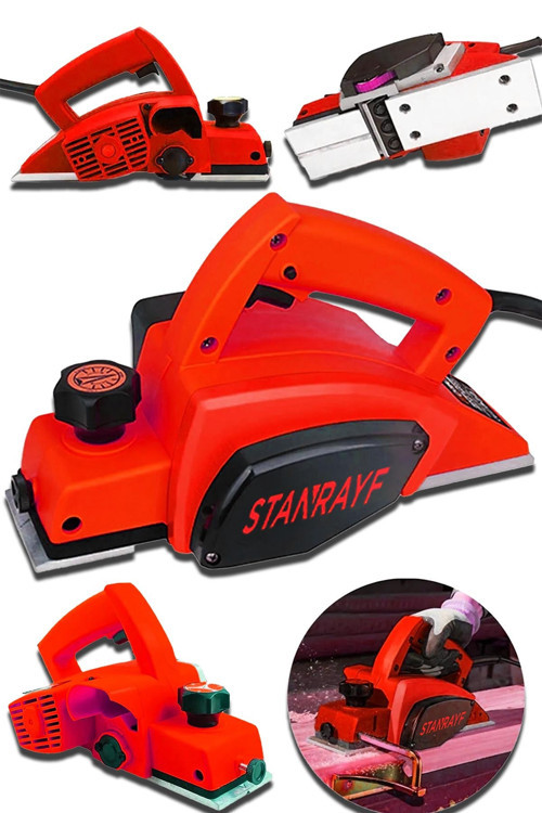 Alman W-POWER 9500 W Otomatik Çelik Şanzıman Motor Korumalı Çift Bıçaklı Planya Rende Makinesi