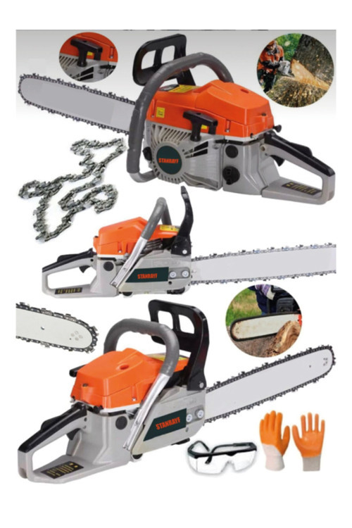 Germany X-torq Ms756 Metal Dişli Soğutmalı Sistem Benzinli Ağaç Motoru 8.2 Hp Zincirhediyeli