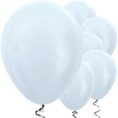 Benim Marifetlerim Metalik Beyaz Balon 12 inch 30 Adet