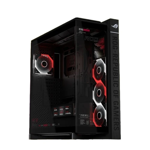 ROG Cronox GR801 ARGB USB 3.2 Temperli Cam Full Tower Gaming (Oyuncu) Kasa