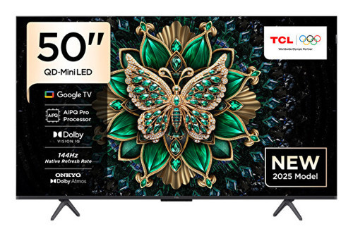 50C6K Premium 4K Ultra HD 50" 127 Ekran Uydu Alıcılı Google Smart Mini LED TV