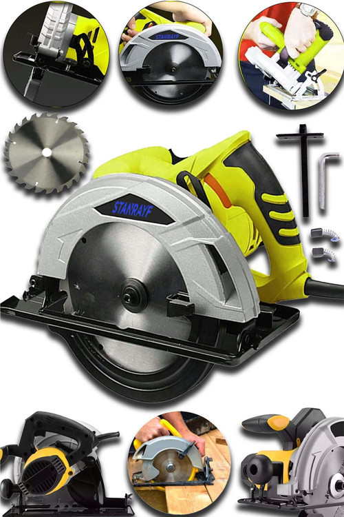 Alman 8900V X-TORQ Korumalı Motor Çift Çelik Şanzıman Bakır Sargı Profesyonel Daire Testere Makinesi