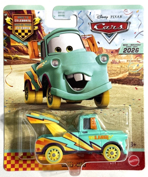 Disney Pixar Cars 2026 Race to Celebrate Mater Metal Diecast Araç